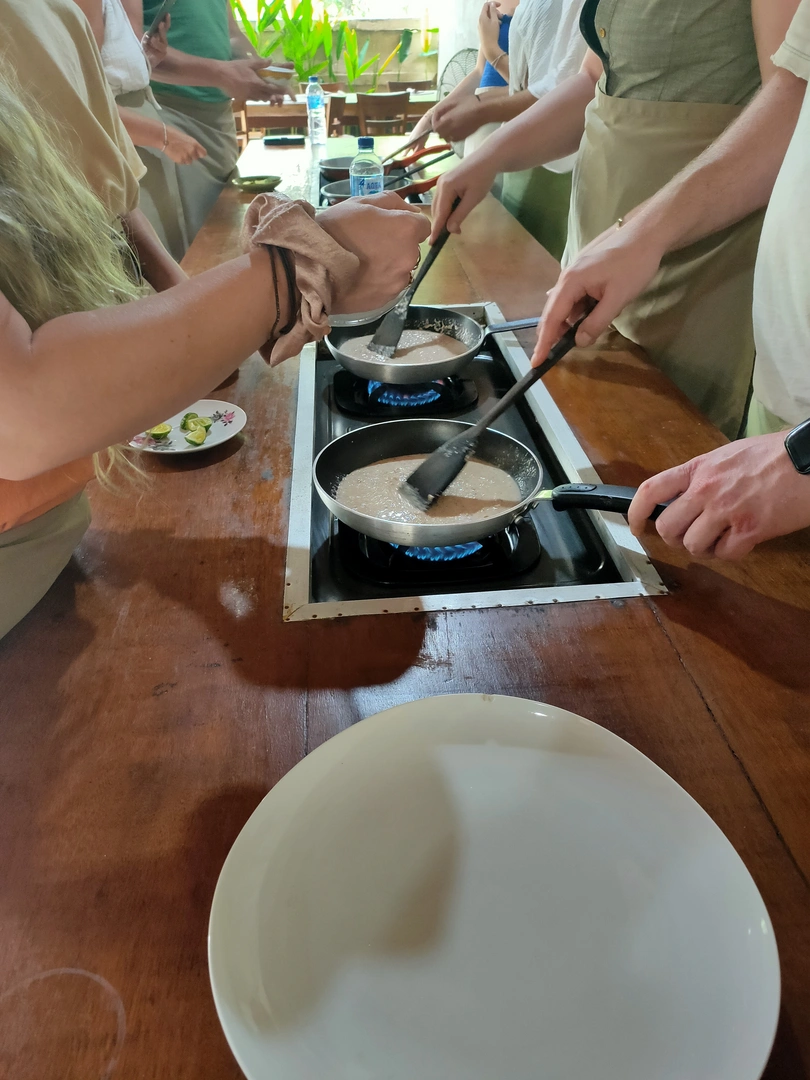 Hands-on Balinese cooking experience using traditional ingredients