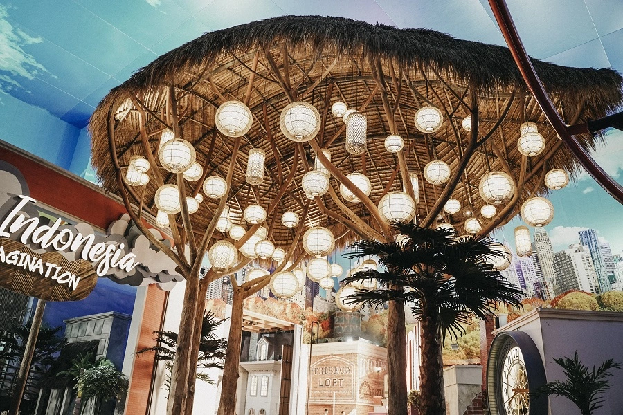 Trans Studio Bali tourism area indoor zone