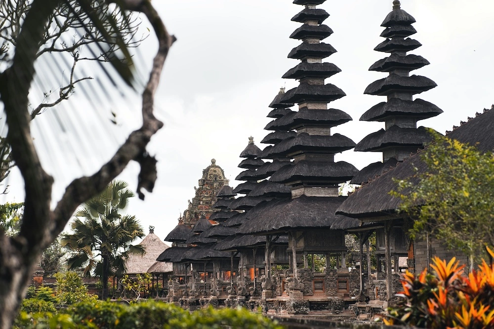 Taman Ayun Temple traditional Balinese architecture