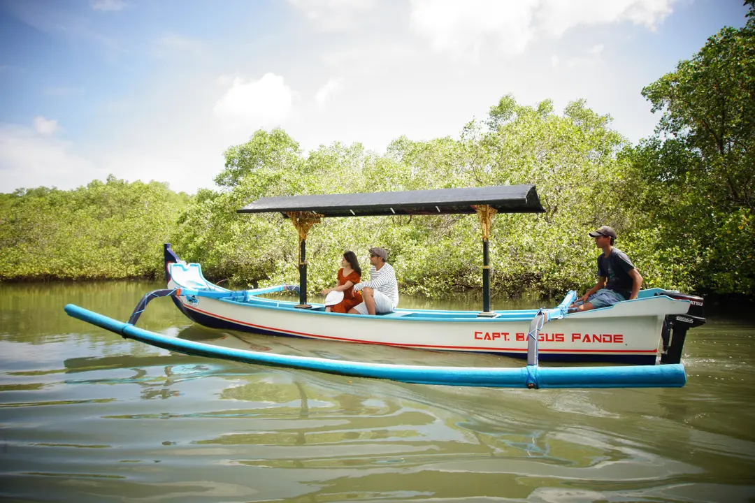 Mangrove adventure in Bali for summer 2026 by traditional jukung boat