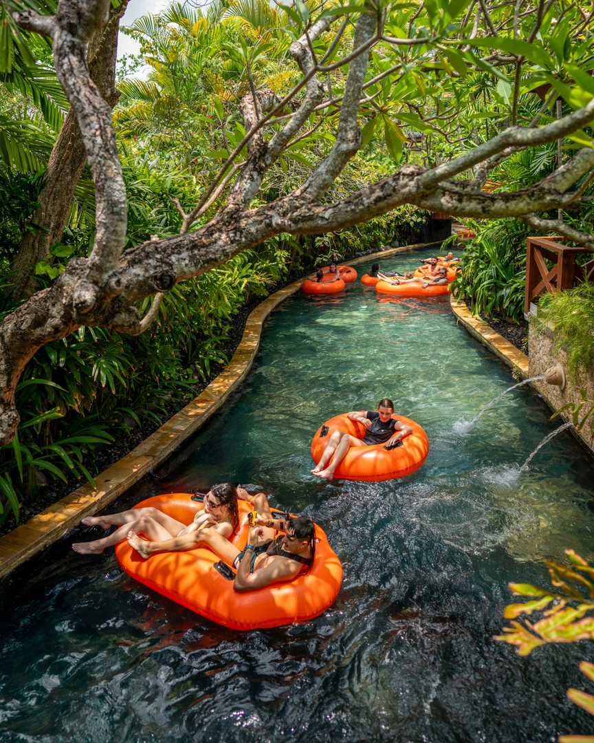 Waterbom Bali Lazy River tour experience